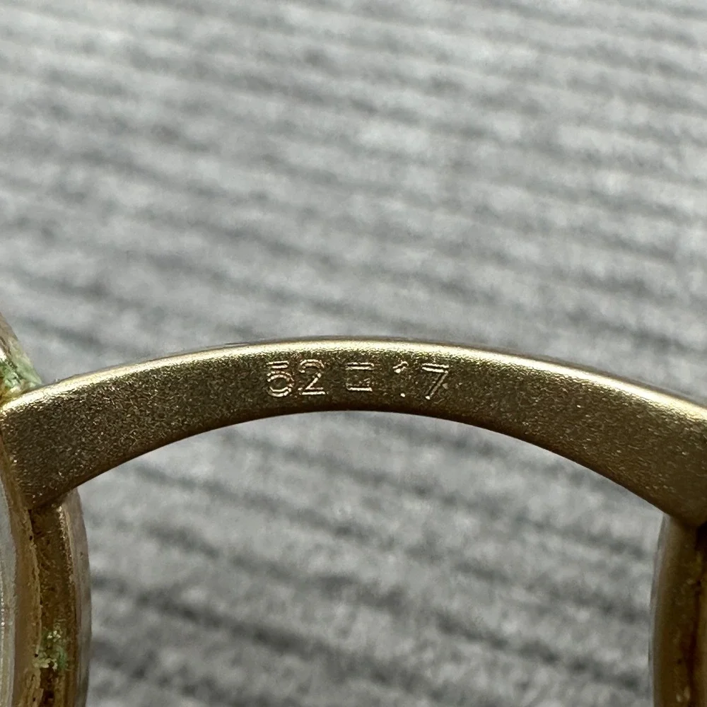 Versace Mod 1247 1252 Black Gold Greek Key Cat Eye Y2K Eyeglass Frames 52-17-140